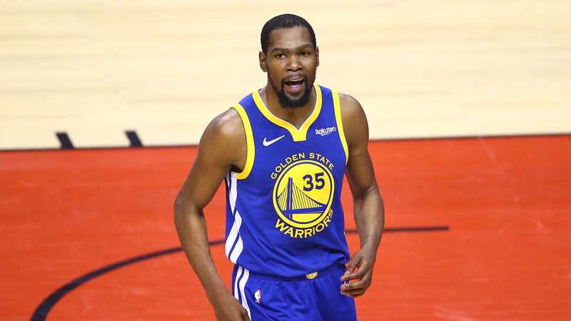 Kevin Durant requested that the Golden State Warriors retire his jersey (Image: Getty Images)