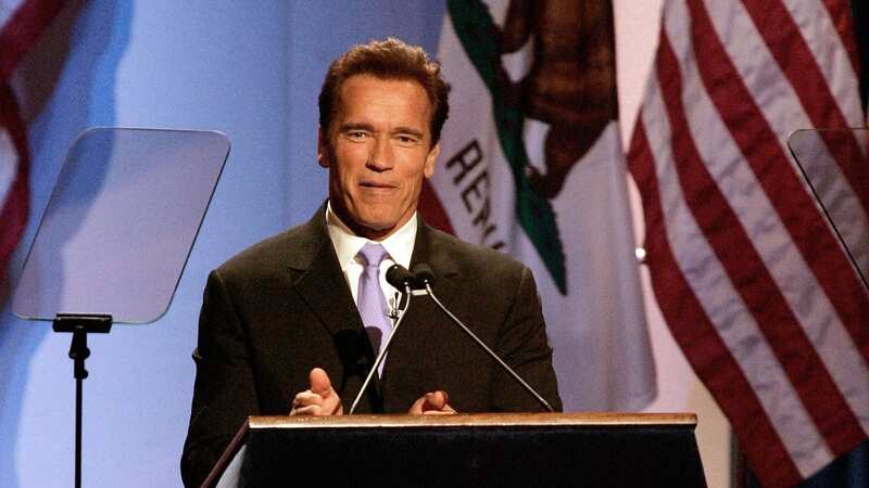 Former Governor Arnold Schwarzenegger speaks his swearing-in ceremony in Sacramento, California, January 2007 (Image: AFP/Getty Images)