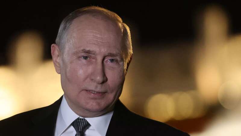 Russian President Vladimir Putin speaks during his press conference in Beijing, China earlier this month (Image: Getty Images)