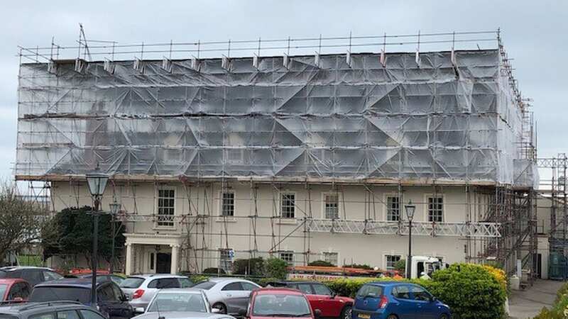 Moonfleet Manor in Weymouth underwent its renovations in 2019 (Image: Health and Safety Executive)