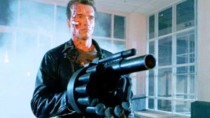 Arnie onscreen in Terminator sequel (Image: CBS via Getty Images)