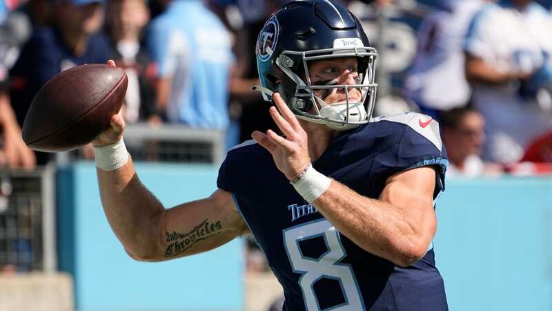 Will Levis is in line to make his NFL debut for the Tennessee Titans in Week 8 (Image: AP)