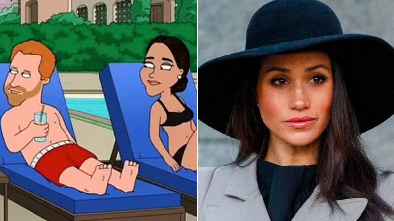 Meghan Markle and Prince Harry were the butt of the joke on Family Guy