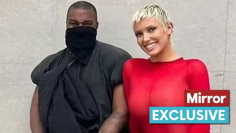 Kanye West and his new wife Bianca Censori
