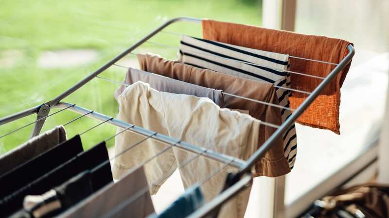 Drying racks have become increasingly popular as a result of living costs (Image: Getty Images)