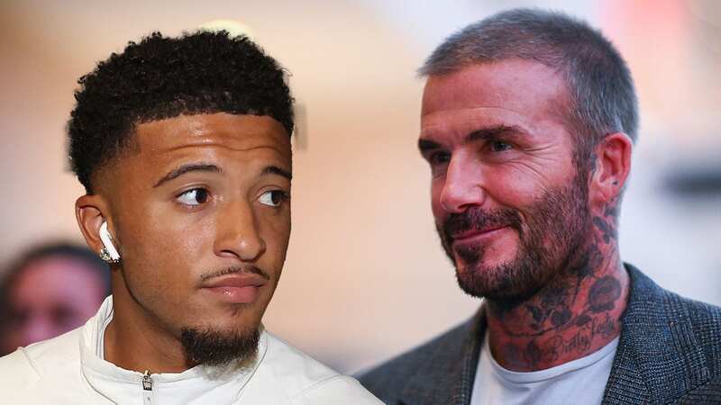 Beckham already showed Sancho how to fix things after Ten Hag spat
