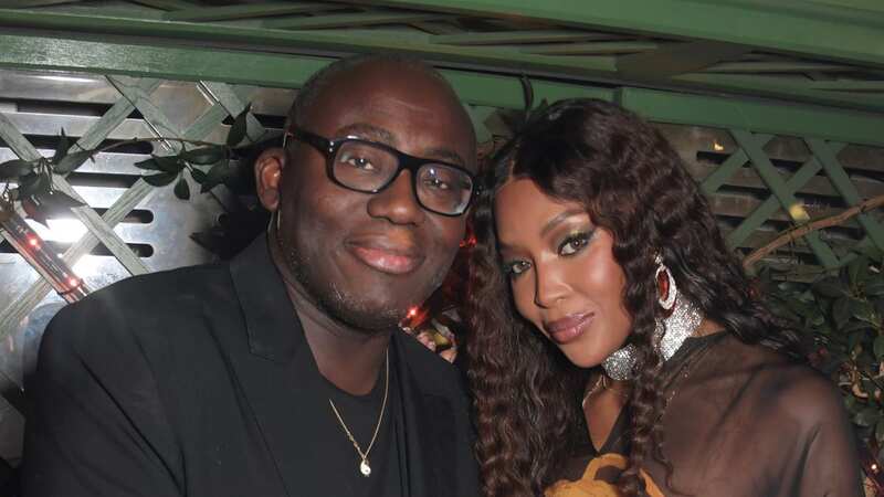 Edward Enninful with supermodel Naomi Campbell (Image: Dave Benett/Getty Images for Ann)