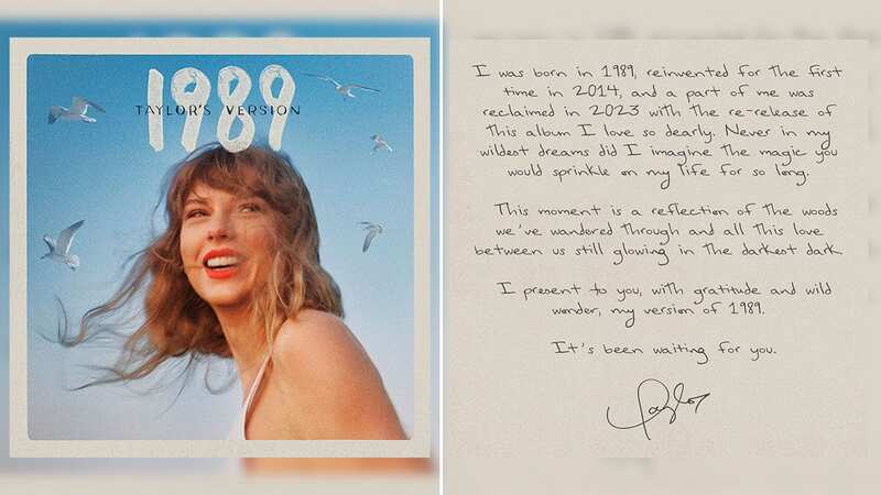 Taylor Swift just released her rerecording of 1989