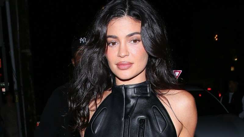 Kylie Jenner leaves little to the imagination in skintight leather on night out