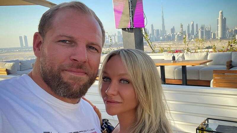 Chloe Madeley and James Haskell