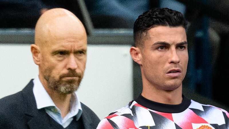 Ronaldo failed to get off the bench at the Etihad Stadium (Image: Getty Images)