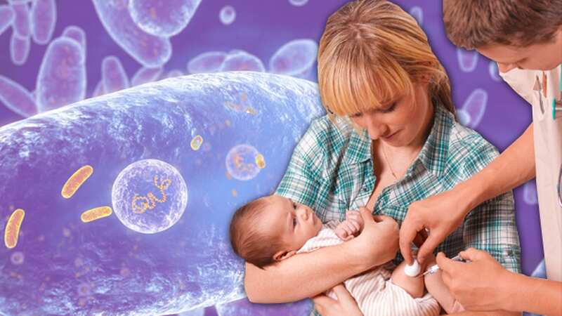The whooping cough vaccine is routinely given as part of the 6-in-1 vaccine for babies at 8, 12 and 16 weeks. (Image: GettyImages)