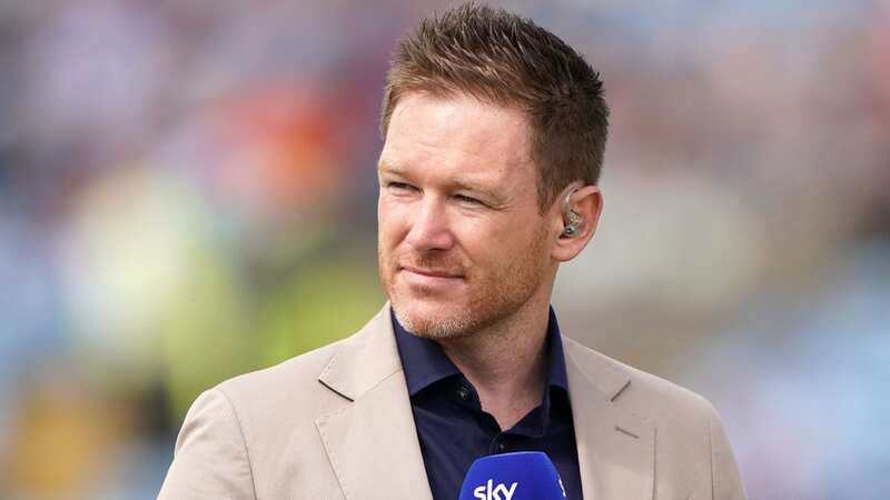 Eoin Morgan working for Sky Sports (Image: PA)