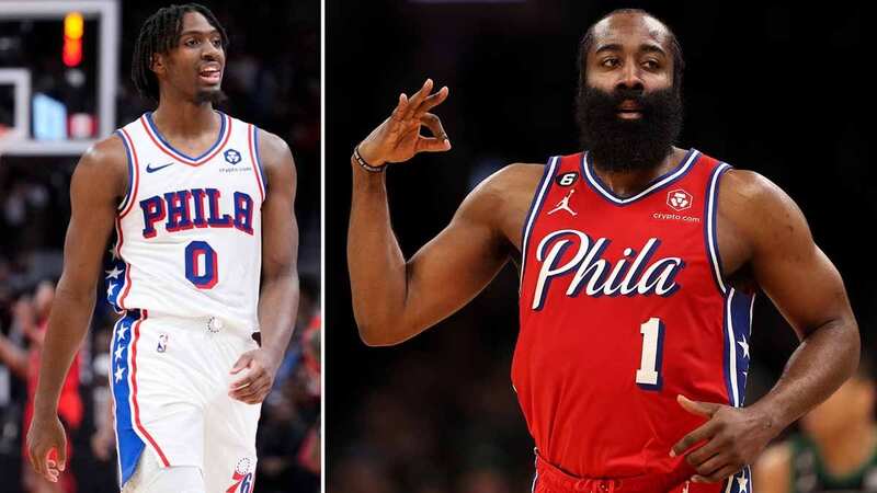 Tyrese Maxey has been the star for the Philadelphia 76ers in the first week of the NBA season (Image: Mark Blinch/Getty Images)