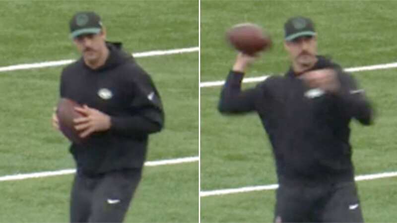 Aaron Rodgers is recovering from an Achilles tendon injury (Image: Sarah Stier/Getty Images)