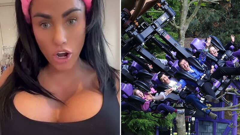 Katie Price refused rollercoaster entry 