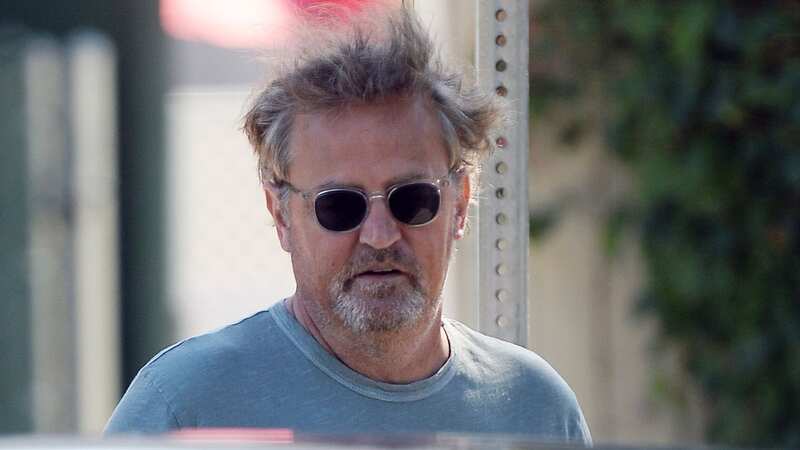 Matthew Perry pictured days before his death (Image: GoffPhotos.com)