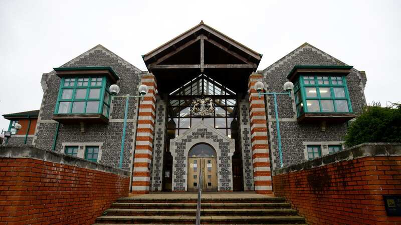 Steine is said to have posted the selfie at Canterbury Crown Court (Image: PA)