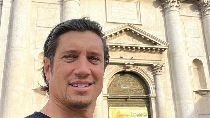 Vernon Kay jets off on Venice holiday with daughter as wife Tess stays at home