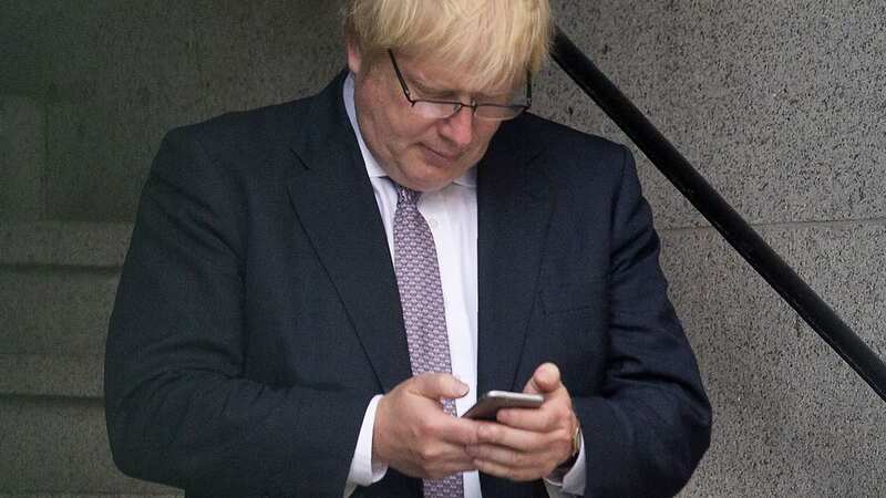 Senior No10 officials used WhatsApp groups to communicate with Boris Johnson during the pandemic (Image: AFP via Getty Images)