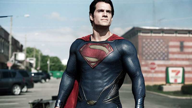 Henry Cavill as Superman in Man of Steel (Image: Rex)