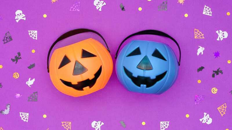 The blue pumpkin bucket as a symbol of allergy or a child with autism (Image: Getty Images/iStockphoto)
