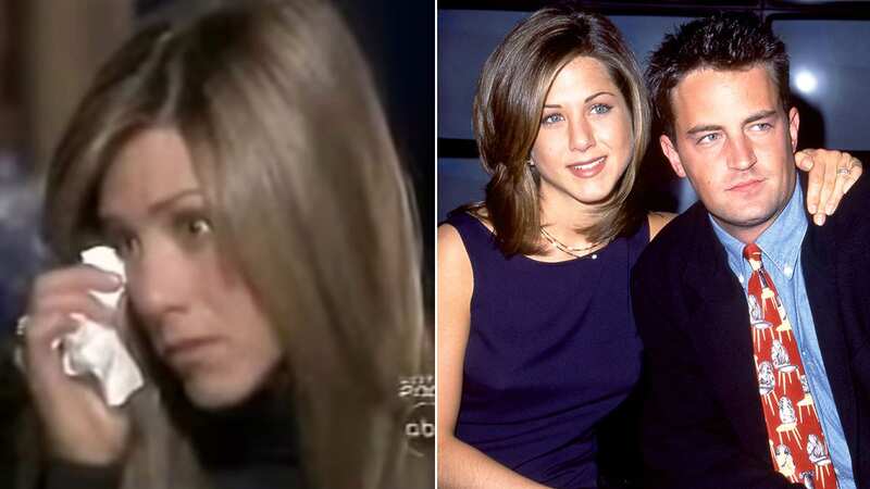 Jennifer Aniston once sobbed over Matthew Perry