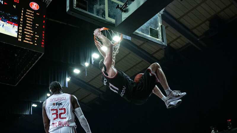 Kosta Koufos of London Lions during last year