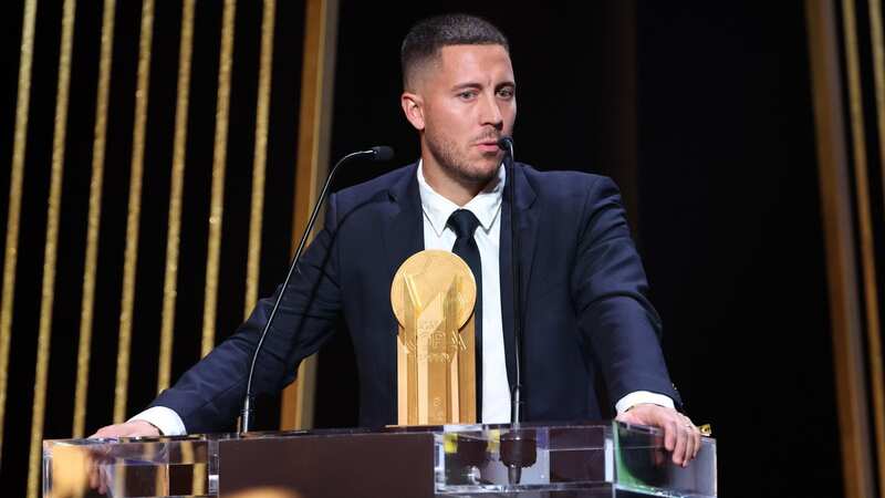 Eden Hazard attended the ceremony (Image: Pascal Le Segretain/Getty Images)