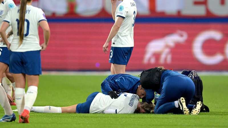 Alex Greenwood suffered a serious head injury during the defeat to Belgium. (Image: Hollandse Hoogte/REX/Shutterstock)