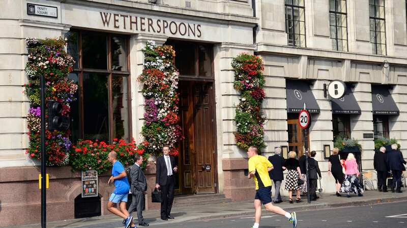 Nearly 30 Wetherspoons pubs are at risk of closure (Image: Getty Images)