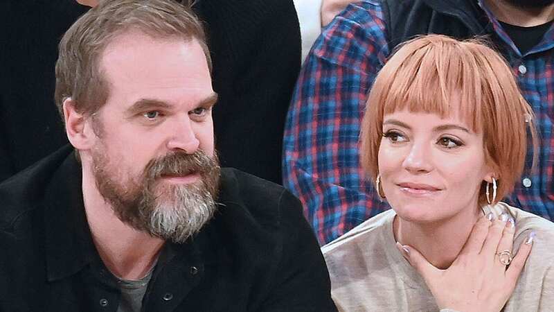 Lily Allen and David Harbour had a cosy runion amid split rumours