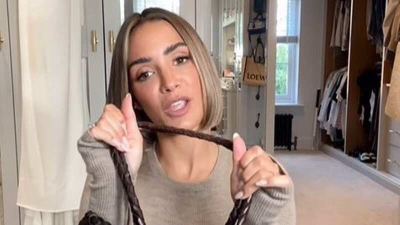 Frankie Bridge found alternative options for fans wanting to get their hands on her "sold out" designer bag (Image: Frankie Bridge)