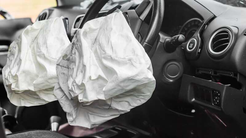 Police found the youngster behind the wheel after the vehicle crashed and both air bags exploded (Image: Getty Images/iStockphoto)