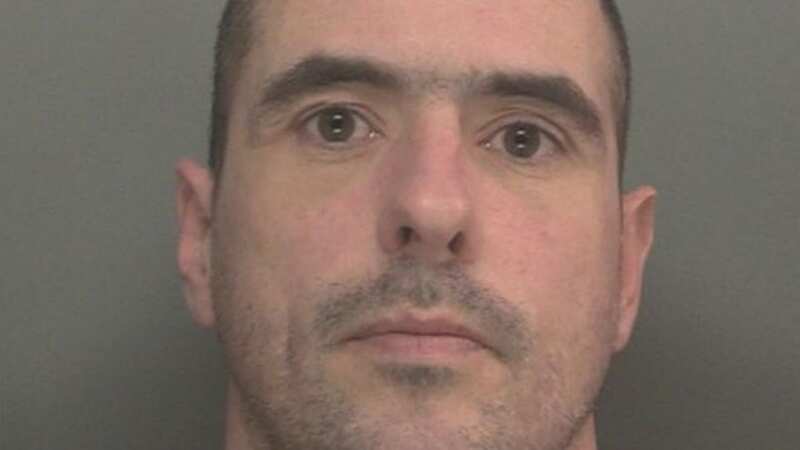 Stephen Brown attacked a shop worker who refused to sell his teenage son an energy drink (Image: Merseyside Police)