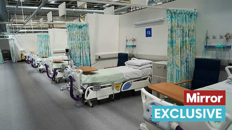 Hundreds of empty beds and wards are pictured at a Nightingale hospital in Sunderland during the pandemic (Image: Newcastle Chronicle)