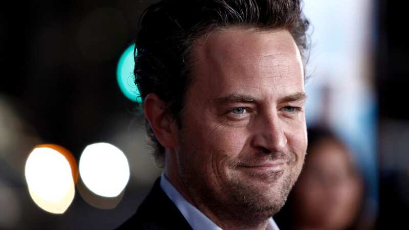 Matthew Perry was buried ina private ceremony with close friends and family (Image: AP)
