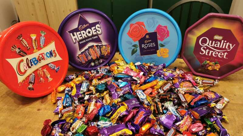 A man counted every chocolate in each tub (Image: Manchester Evening News)