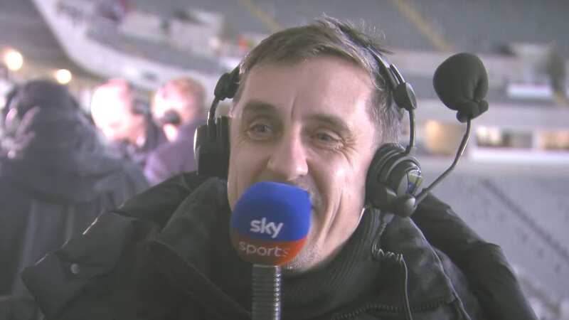 Gary Neville makes light-hearted Rashford joke after controversial night out