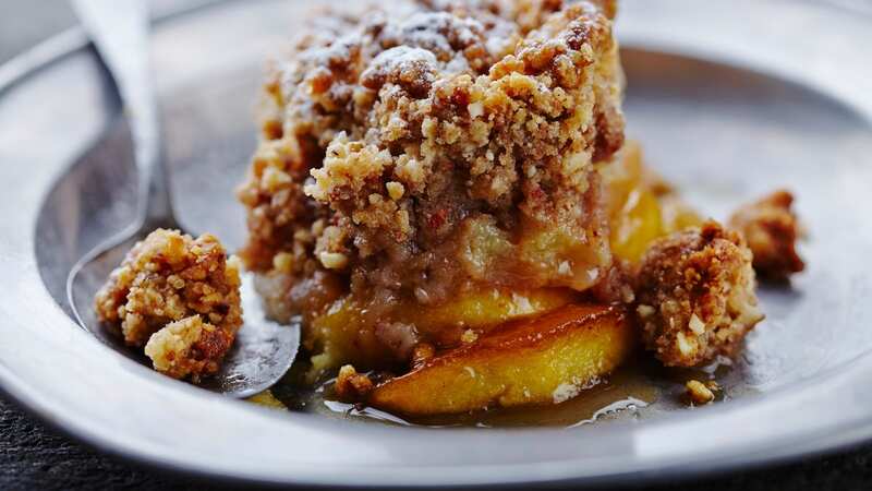 Apple crumble is beloved by Brits during the winter (stock photo) (Image: Getty Images/iStockphoto)