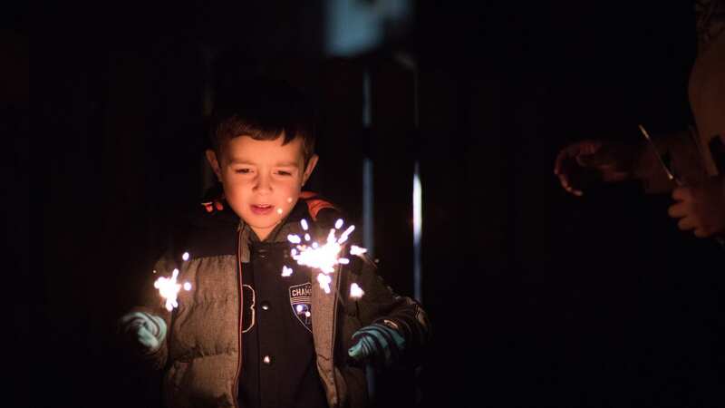 Sparklers can get very hot (stock image) (Image: Daily Mirror)