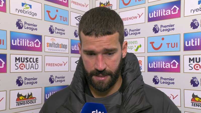 Alisson makes comparison with own 