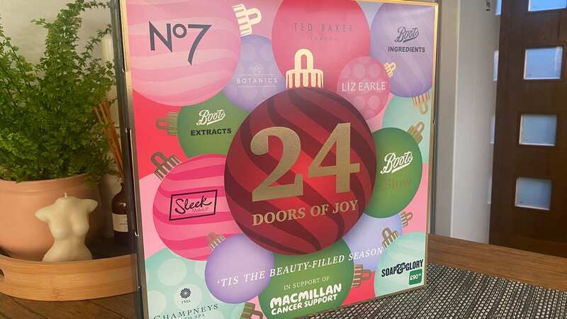 The Boots 24 Days of Joy advent calendar is worth over £170 but has been reduced to £44