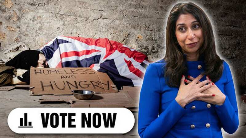Home secretary Suella Braverman has described people sleeping rough as a 