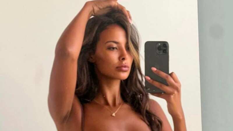 Maya Jama shows off incredible figure as she poses in bikini on holiday
