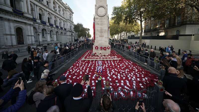 This is the full order of service for Remembrance Day (Image: PA)