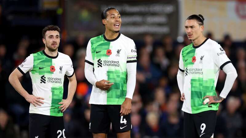 Diogo Jota, Virgil van Dijk and Darwin Nunez of Liverpool (Image: 2023 Getty Images)