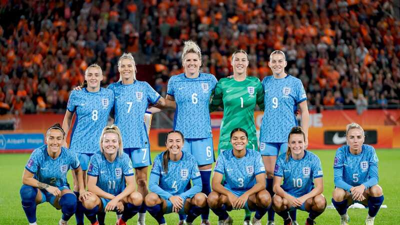 You can meet Lucy Bronze (Bottom left) and Alessia Russo (top right) next month (Image: Photo by Roy Lazet/Soccrates/Getty Images)