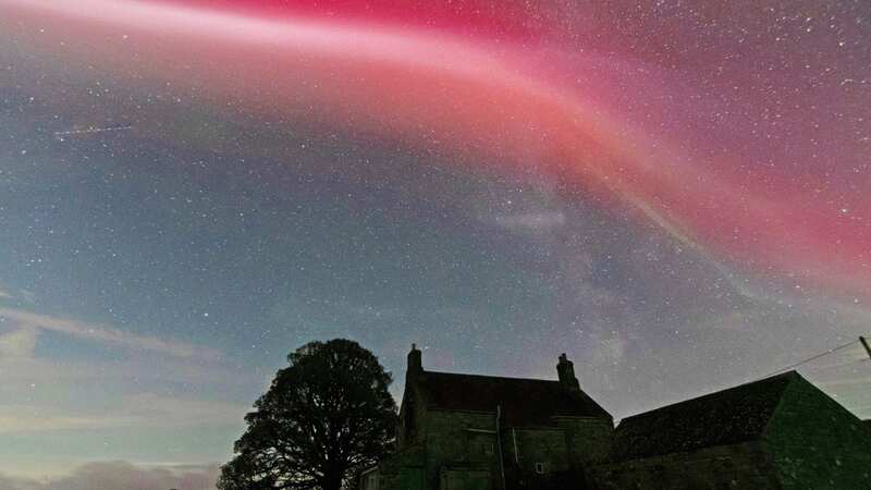 The spectacular display appeared in places across northern England (Image: Julie Smith / Story Picture Agency)