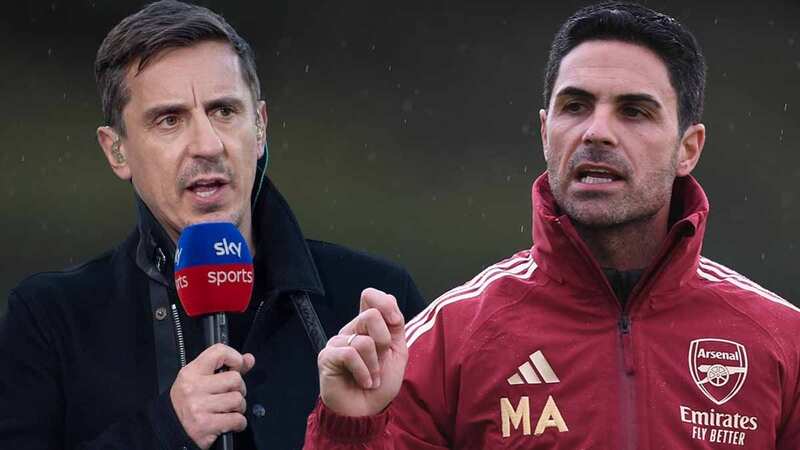 Gary Neville pinpoints huge Arsenal problem caused by Arteta